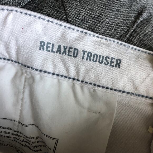 Banana Republic White Jeans relaxed trouser size 32 - Picture 6 of 9